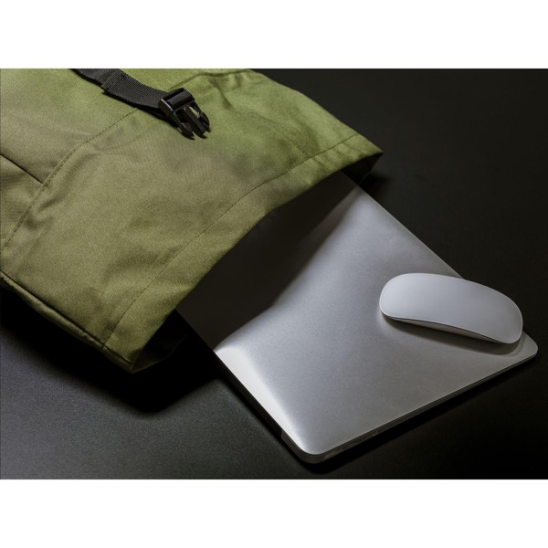 Nolan Recycled RPET sac à dos - vert olive