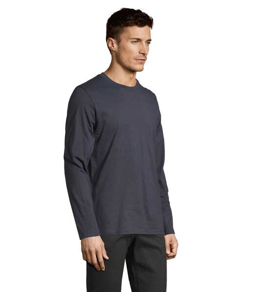 IMPERIAL LSL MEN t-shirt 19 - Mysz szary / 2XL