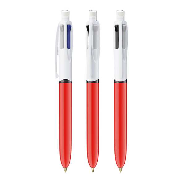 BIC® 4 Colours® 3+1 Inspire - Rouge