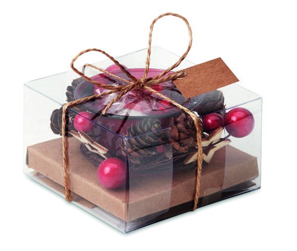 Castiçal de Natal Bougie