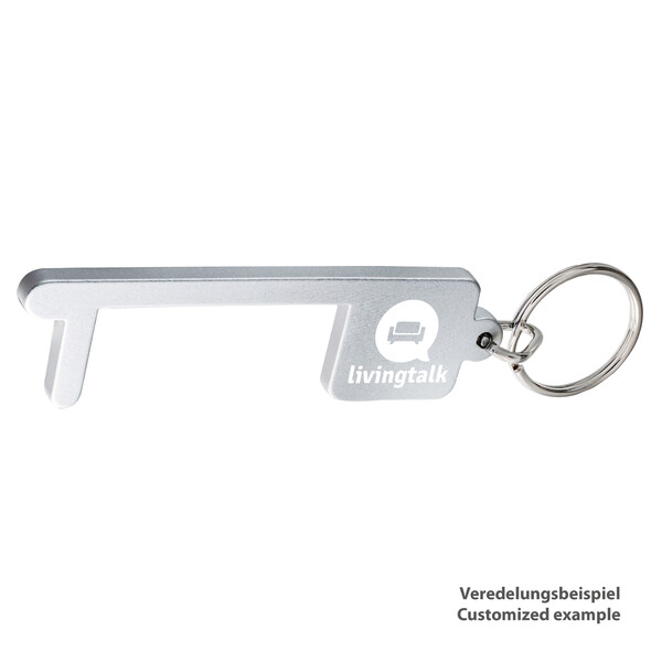 Porte-Clés MY-KEY-DISTANCE - argenté