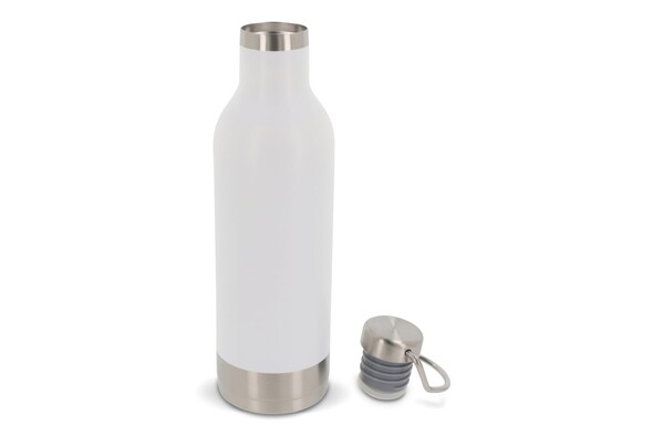Bouteille isotherme en acier inoxydable 400ml - Blanc