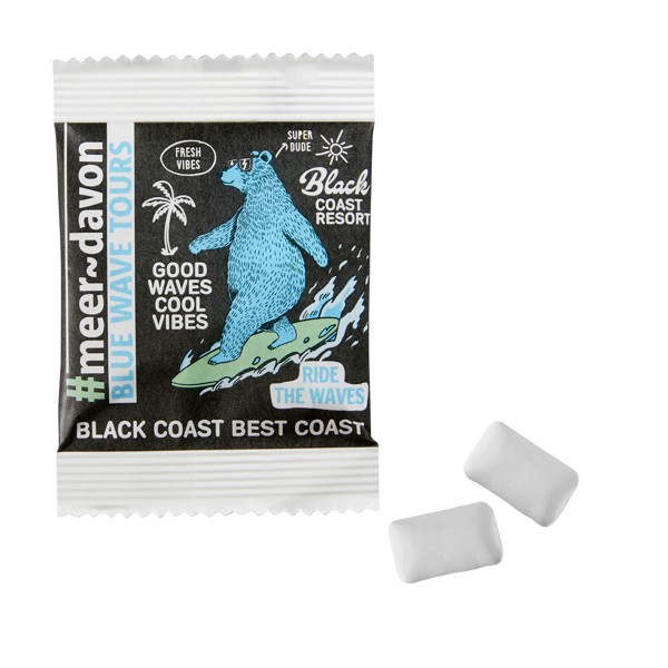 Chewing Gum Duo Paper Bag