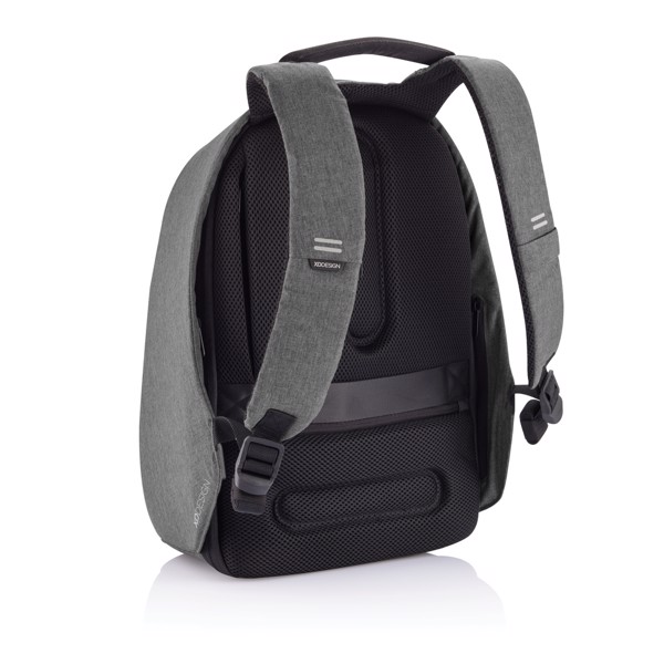 Bobby Hero XL, Anti-theft backpack - Grey / Black