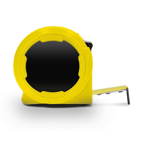 MESURE : METRE RUBAN JAUNE 3m X 16 mm COQUE PLASTIQUE - Jaune