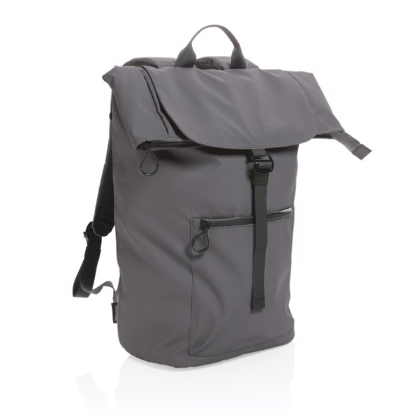 Impact AWARE laptop backpack 15.6", rPET, water resistant - Anthracite