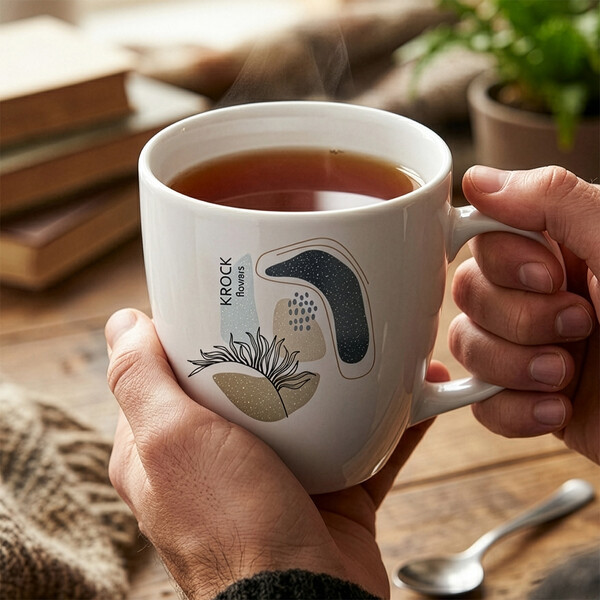 Skodelica Americano iz porcelana, 380 g