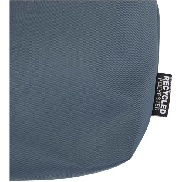 Trousse de toilette de voyage Trip Aware™ de 2 L en matériaux recyclés - Bleu hale