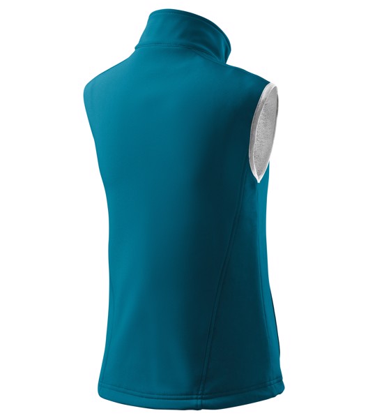Softshellová vesta dámská Malfini Vision - Tmavý Tyrkys / XL