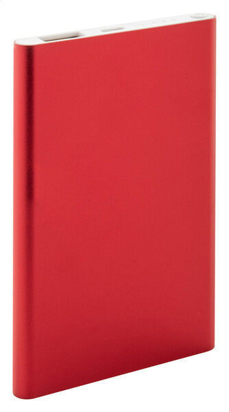 Powerbank FlatFour - Rot