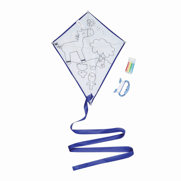 Kite To Colour In Artistic