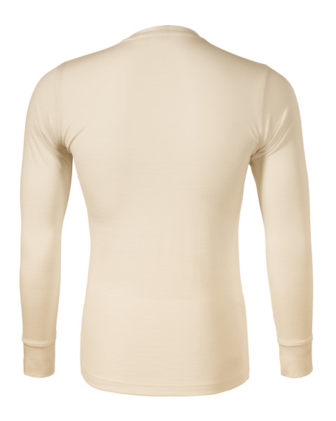 Tričko Pánske Malfini Premium® Merino Rise Ls - Mandľová / L