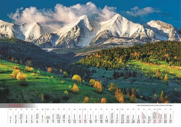 Nástenný Kalendár Slovensko V Obrazoch 2027