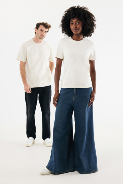 IQONIQ Nikko heavyweight recycled cotton t-shirt - Natural Raw / 4XL