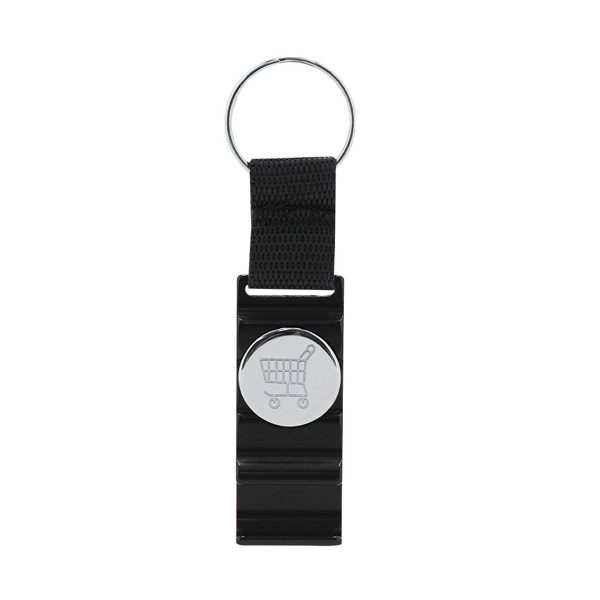 Holder Keyring Coin Nevin - Black
