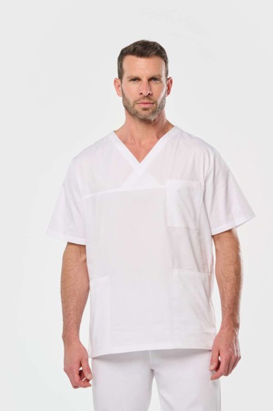 Unisex Short Sleeve Cotton Tunic - XS