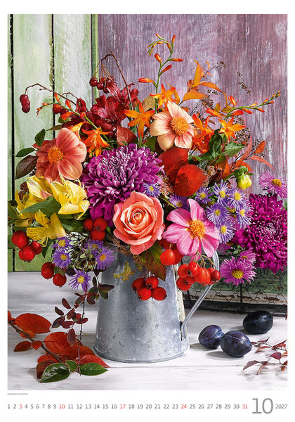 Calendar Magic Flowers