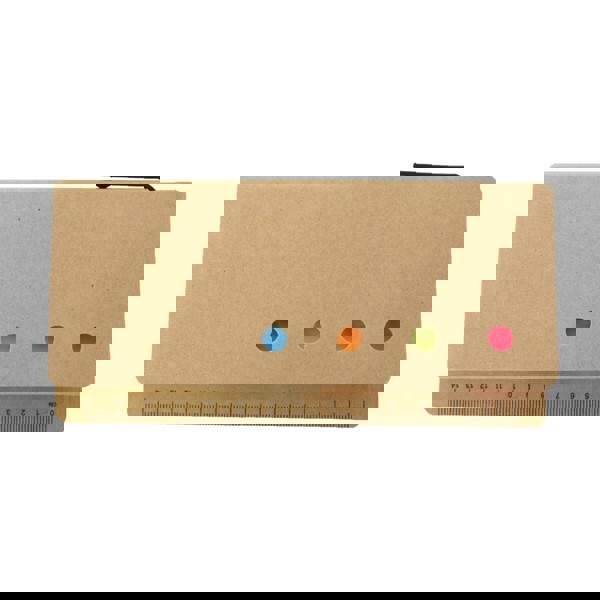 Haftnotizenset, Lineal, Kugelschreiber, Haftnotizen