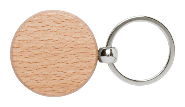 Keyring Wokke, Square - Natural / square
