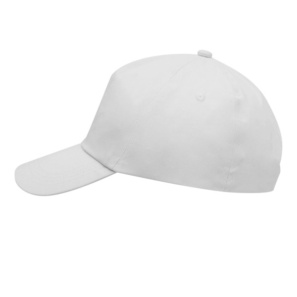 5-Panel-Cap Favourite - Weiß