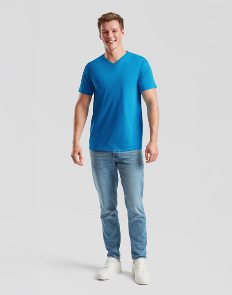 Valueweight V-Neck T-Shirt - White / 4XL