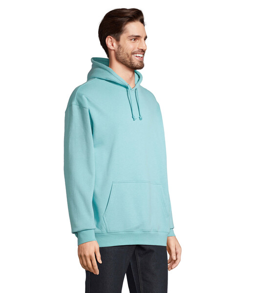 CONDOR Sweat Unisex Capuche - Pool BlueS