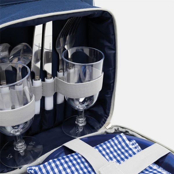 Picknick-Rucksack Outside - Blau / Grau