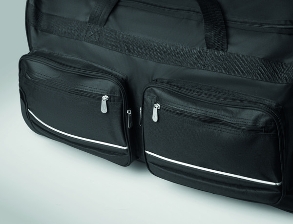 Duffle bag trolley 600D RPET Itfits