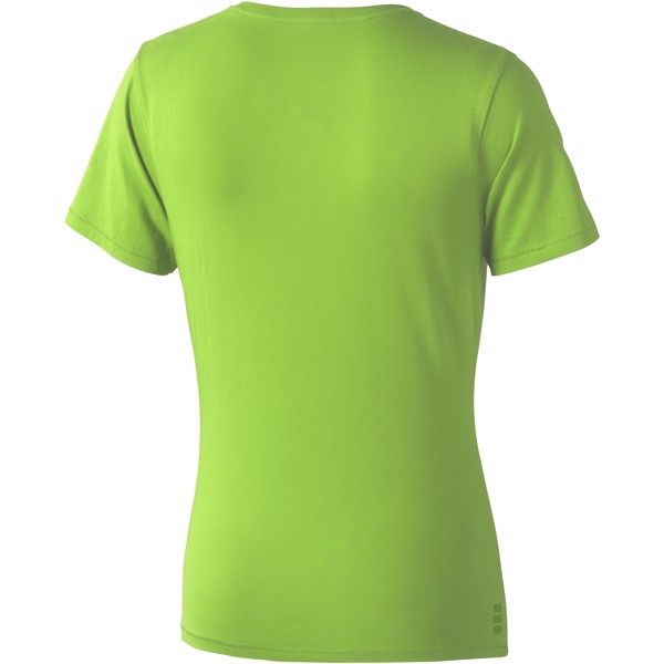 T-shirt de manga curta Nanaimo de mulher - Verde maçã / L