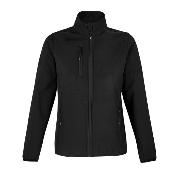 Sol's Falcon Women - Softshell Zip Jacket - Black / 2XL