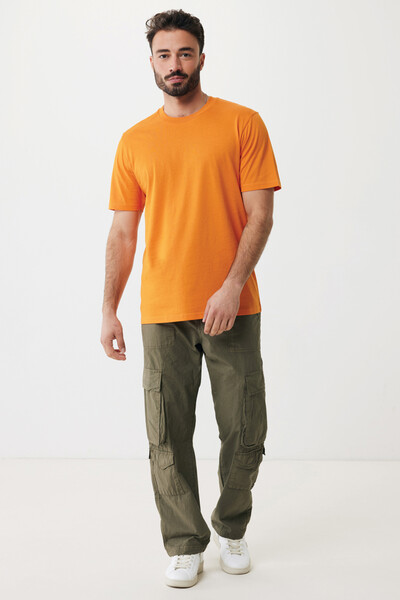 T-shirt léger en coton recyclé IQONIQ Sierra - Orange / M
