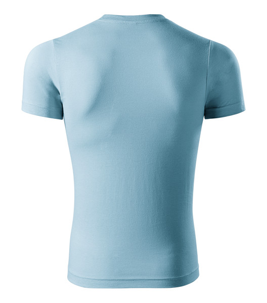 Tričko Unisex Piccolio® Paint - Nebesky Modrá / M