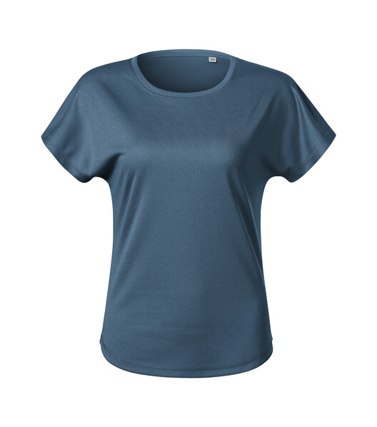 Tričko Dámské Malfini® Zoom - Tmavý Denim Melír / XL