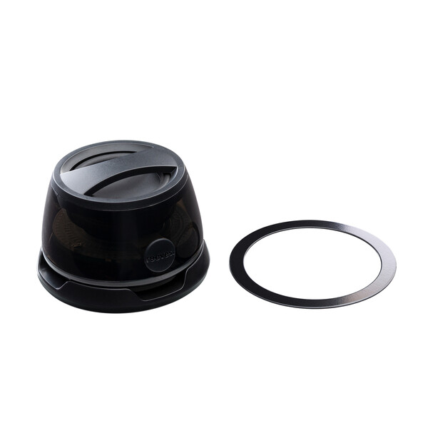 Enceinte sans fil magnétique avec lumière BEGMELLA - noir / 3 Watt