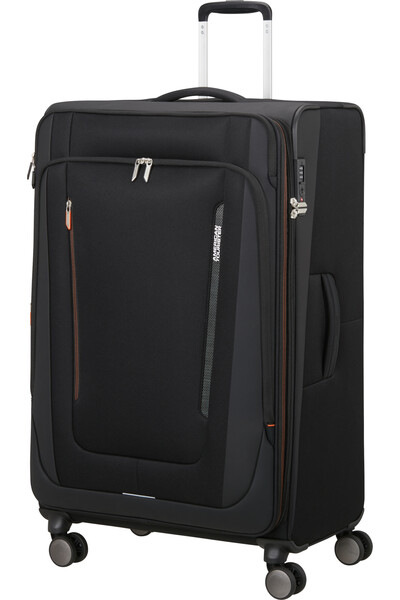 American Tourister - Wanderlite Spinner L Exp Tsa - Shadow Black