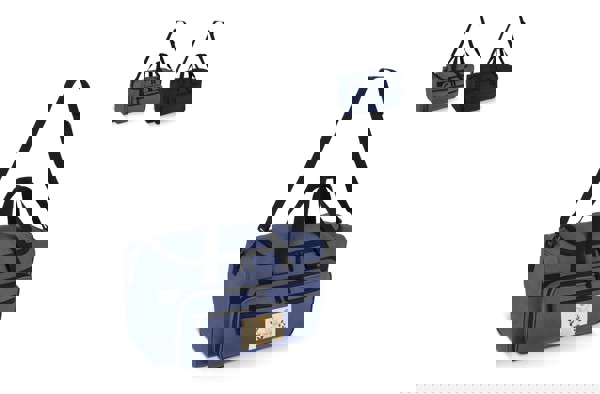 R-PET 600D Sport &amp; Travel bag 51 x 25 x 29 cm 37 L - Black