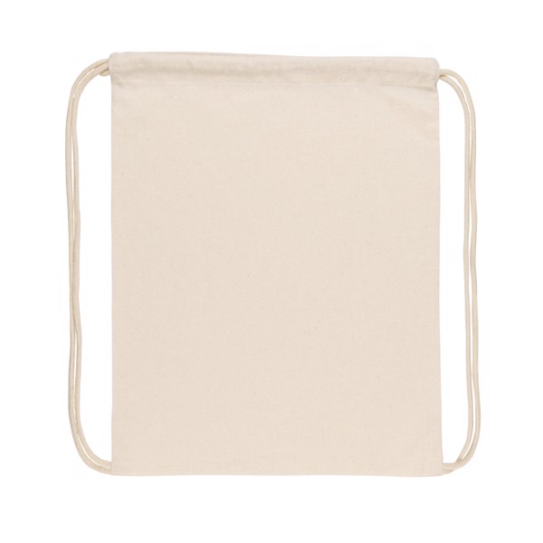 Šňůrkový batoh Impact ze 145g recyklované bavlny AWARE™ - Off White