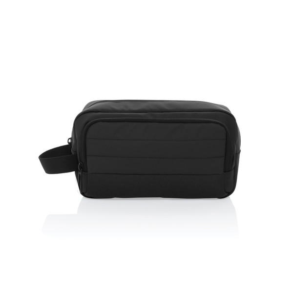 Trousse de toilette en rPET AWARE™ Armond - Noir