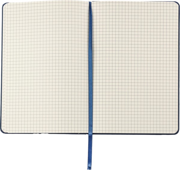 Bloco de notas em PU (A5) Bradley - White