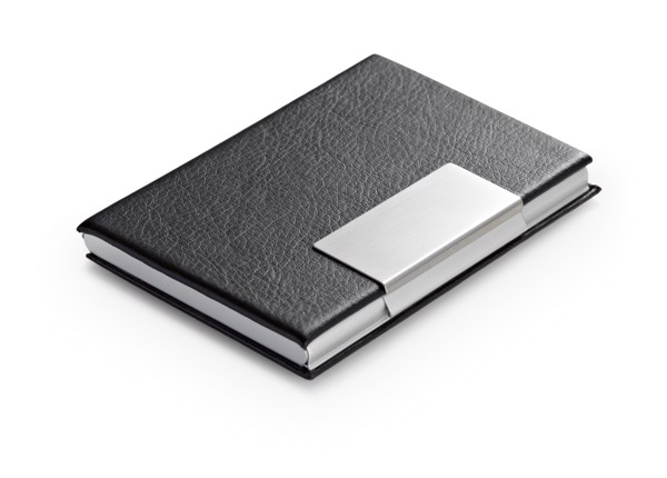 REEVES. Aluminium and PU card holder