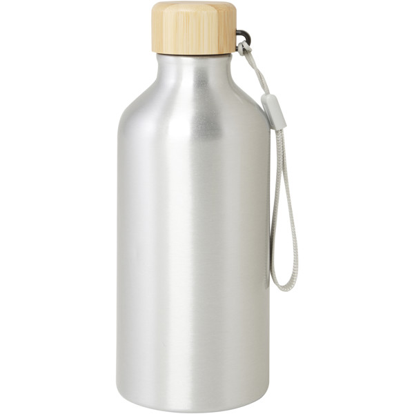 Garrafa de água em alumínio reciclado com certificação RCS de 500 ml "Malpeza"