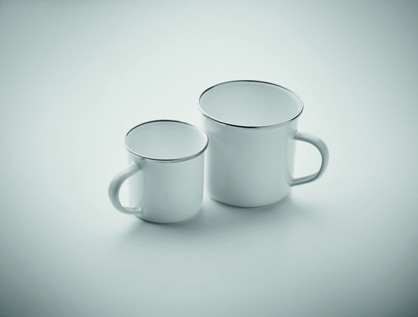 Plateado S enamel mug, 200 ml