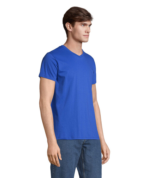 REGENT V TEE-SHIRT COL V - RoyalL