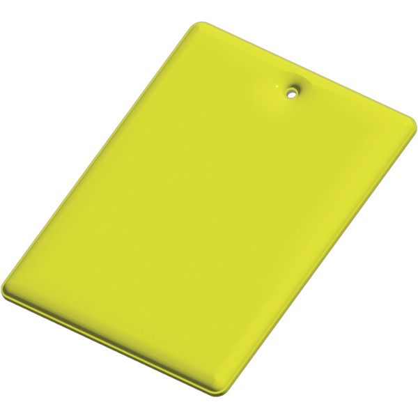 Pendente refletor de TPU retangular RFX™ - Amarelo neón