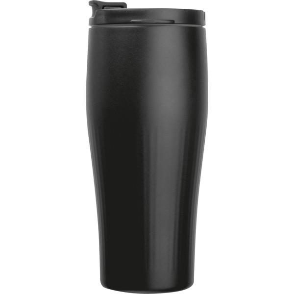 TOMMASO Vákuový nerezový termohrnček, 500 ml - Black
