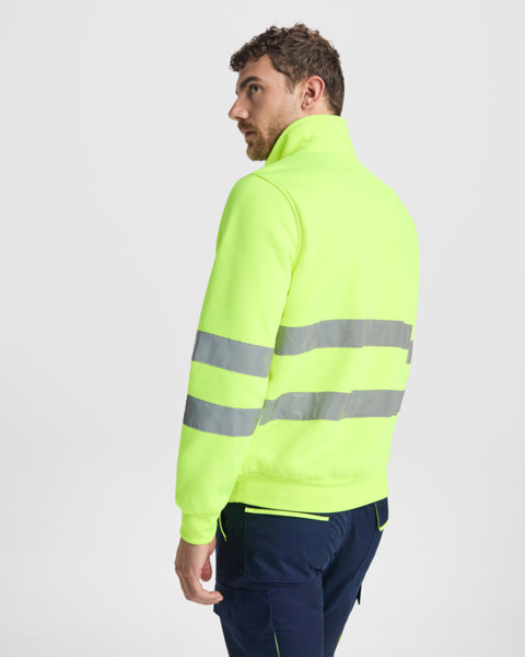 Av Spica Sweatshirt - Garden Green/Fluor Yellow / L