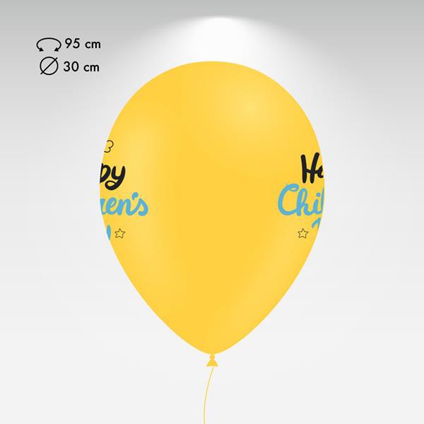 Balão Hg95i Personalizado, 2 Faces 2 Cores - Branco