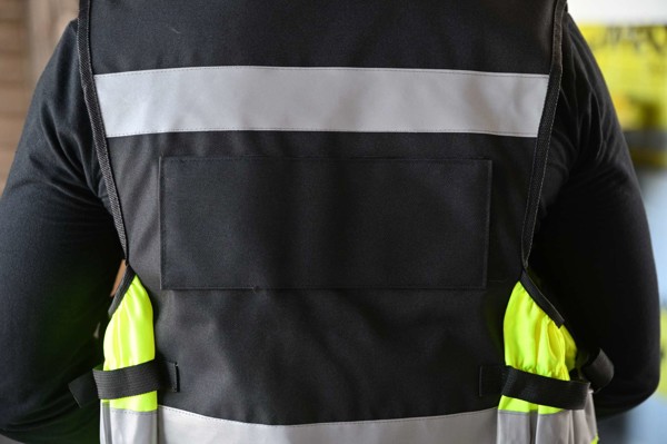 Tactical Safety Vest "Stammheim" - Yellow / M/XL