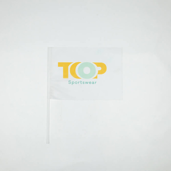 Flag With Customizable Tube