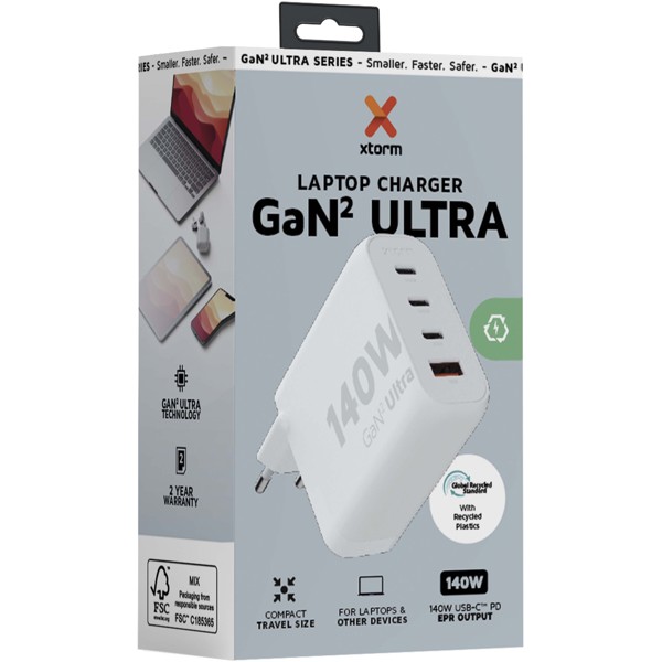 Xtorm XEC140 GaN² Ultra 140 W oplader